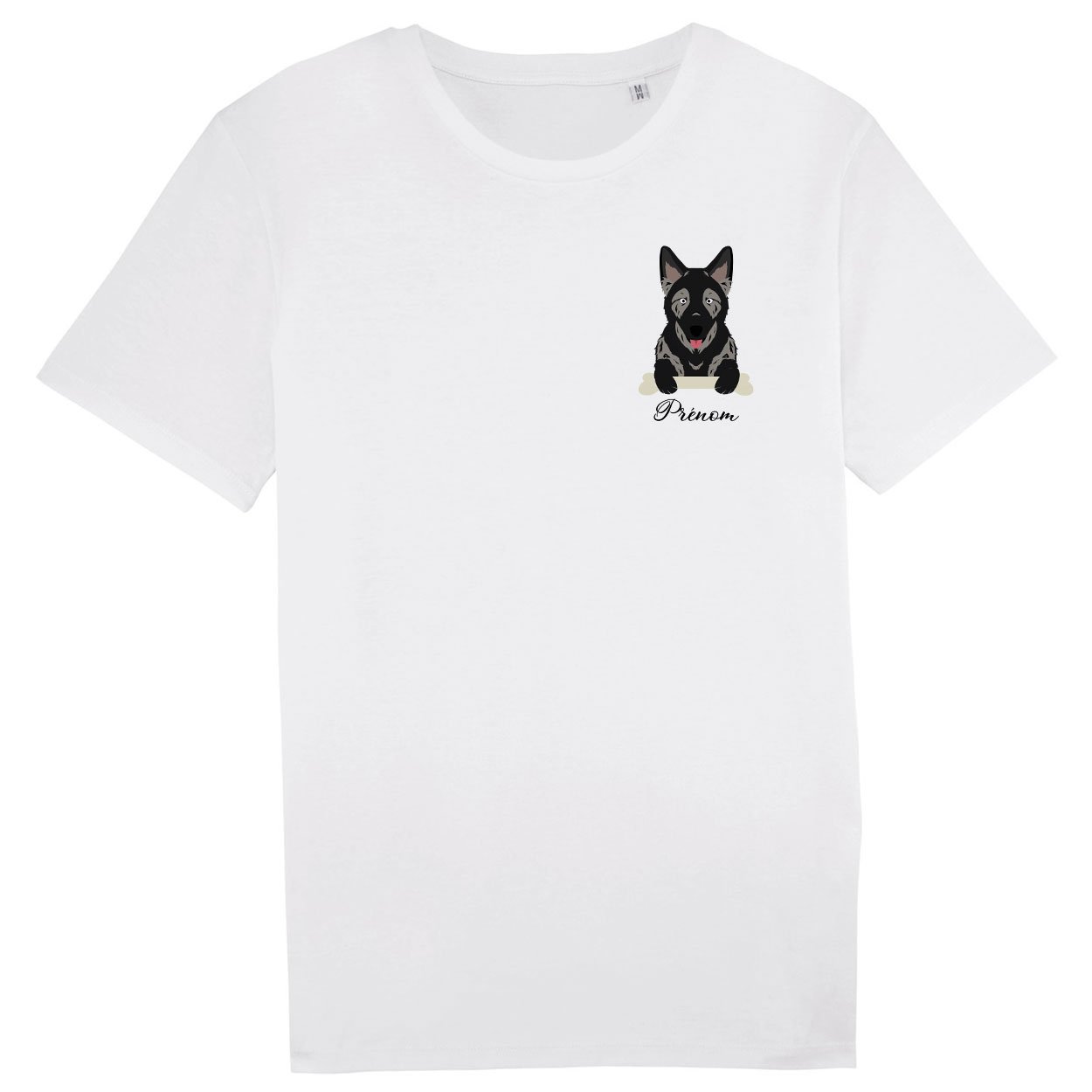 tee-shirt-chien-altdeutsche-schaferhunde-argenté-homme