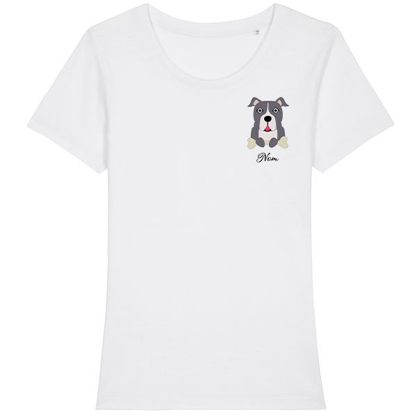 tee-shirt-chien-american-staff-gris-femme