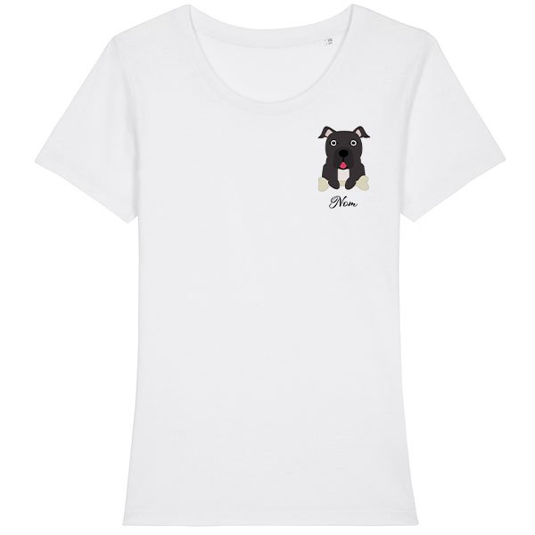 tee-shirt-chien-american-staff-noir-femme