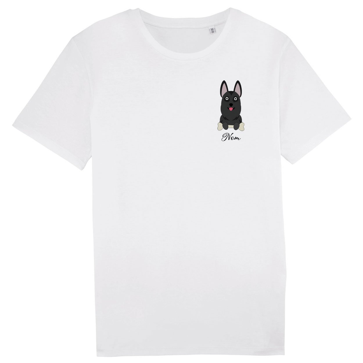 tee-shirt-chien-berger-allemand-noir-homme