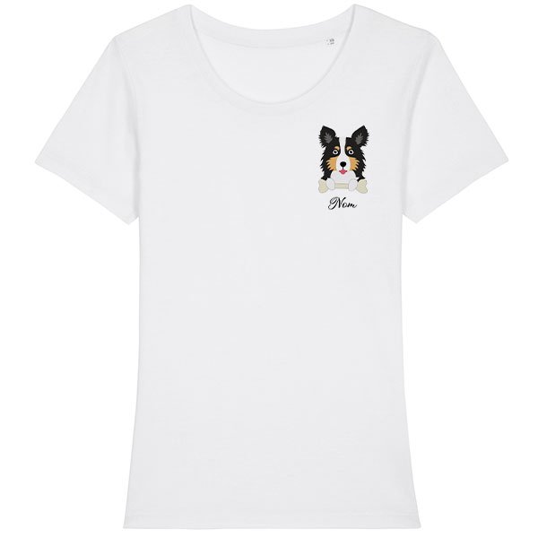 tee-shirt-chien-border-collie-tricolore-femme