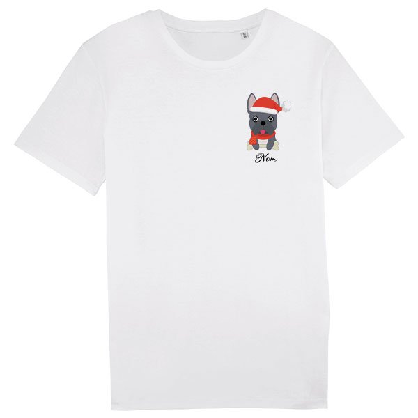 tee-shirt-chien-noel-bouledogue-francais-bleu-homme
