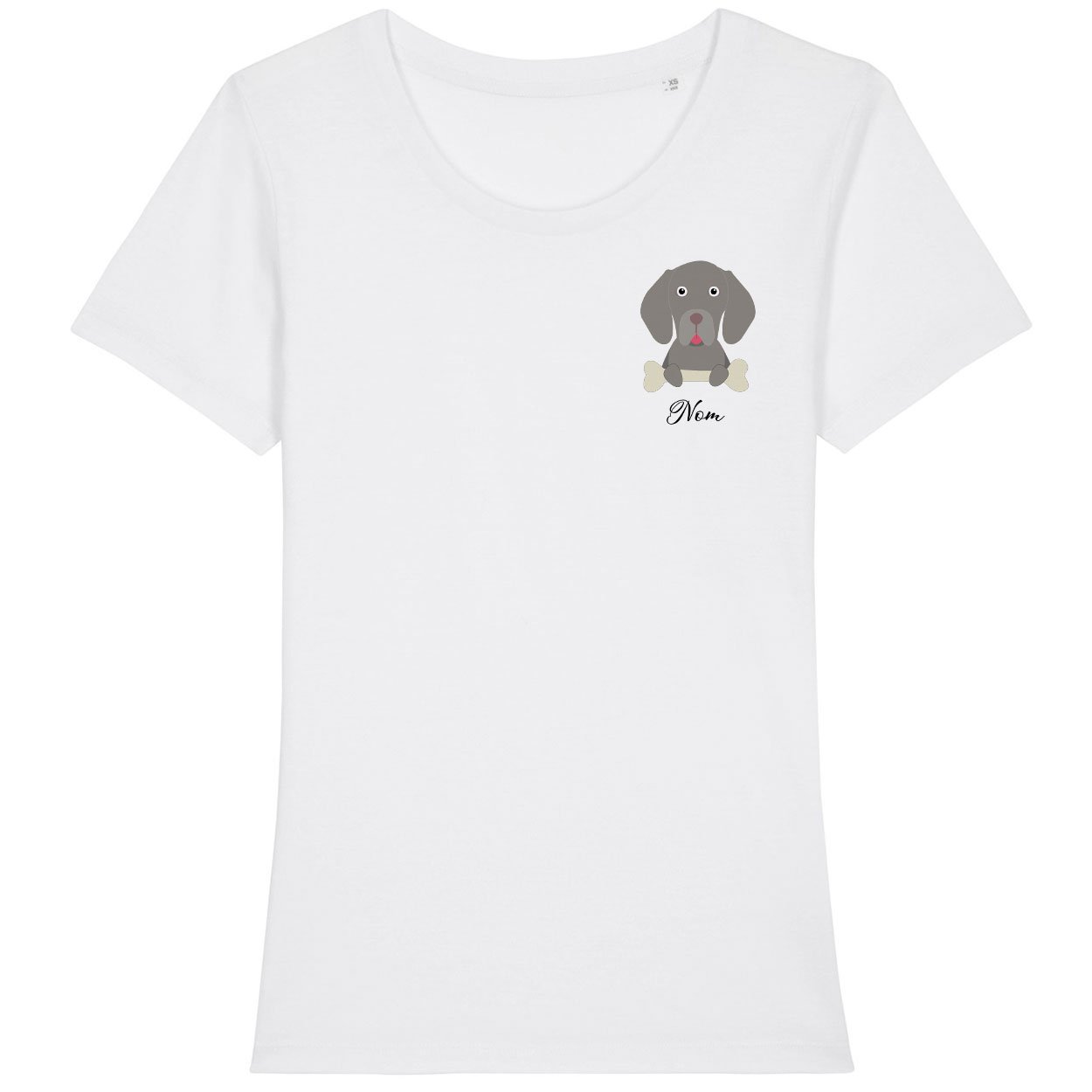 tee-shirt-chien-braque-de-weimar-femme
