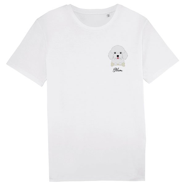 tee-shirt-chien-caniche-blanc-homme