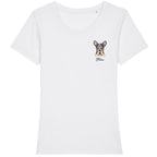 Tee-shirt chien femme personnalisé