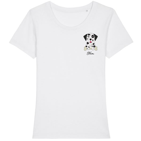 tee-shirt-chien-dalmatien-femme