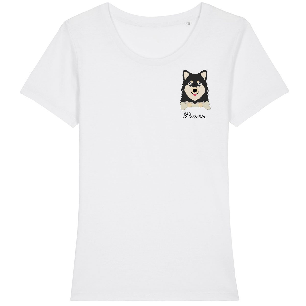 tee-shirt-chien-finnois-de-laponnie-femme