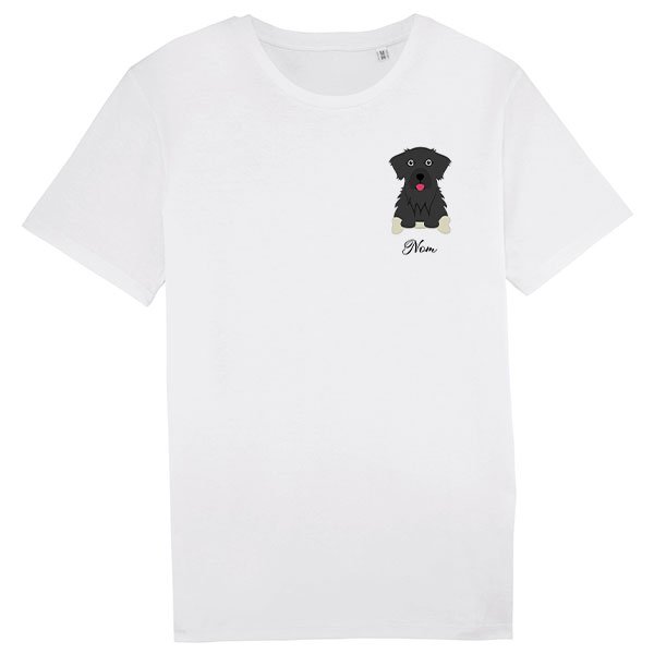 tee-shirt-chien-flat-coated-retriever-homme