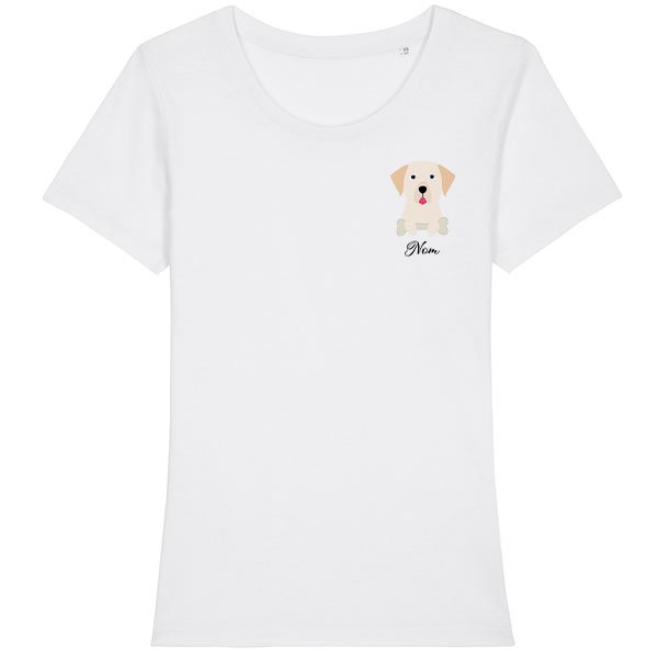 tee-shirt-chien-labrador-jaune-femme