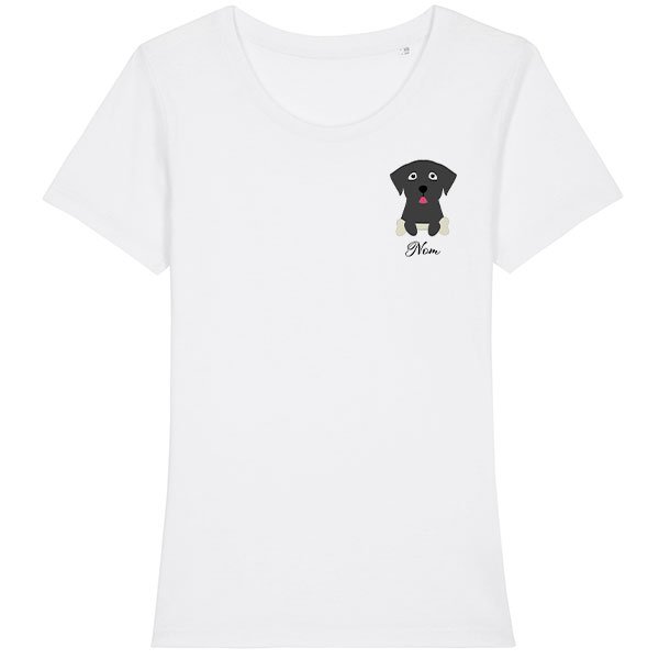 tee-shirt-chien-labrador-noir-femme