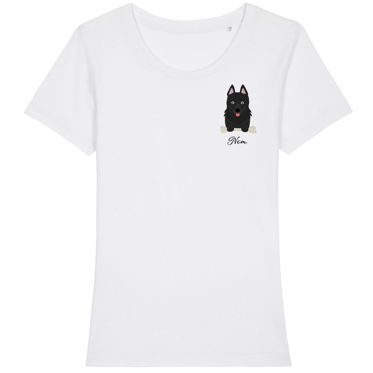 tee-shirt-chien-schipperker-femme