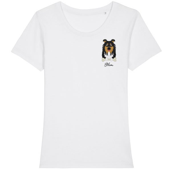 tee-shirt-chien-shetland-noir-tricolore-femme