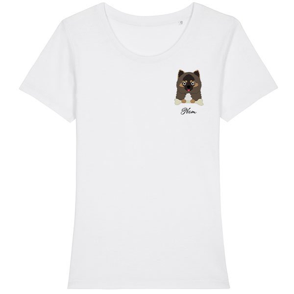 tee-shirt-chien-spitz-gris-loup-femme