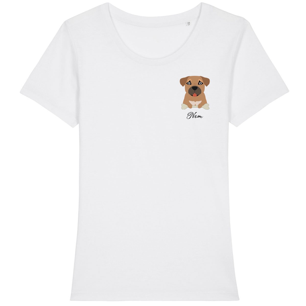 tee-shirt-chien-staffie-femme