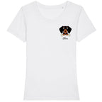 tee-shirt-chien-teckel-noir-femme