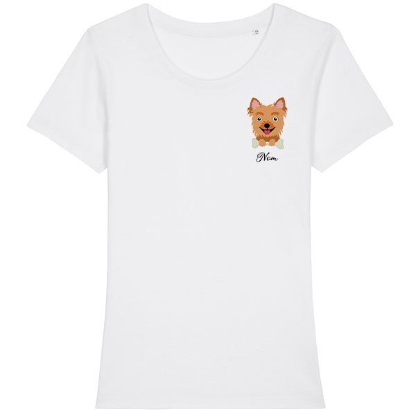 tee-shirt-chien-yorkshire-femme