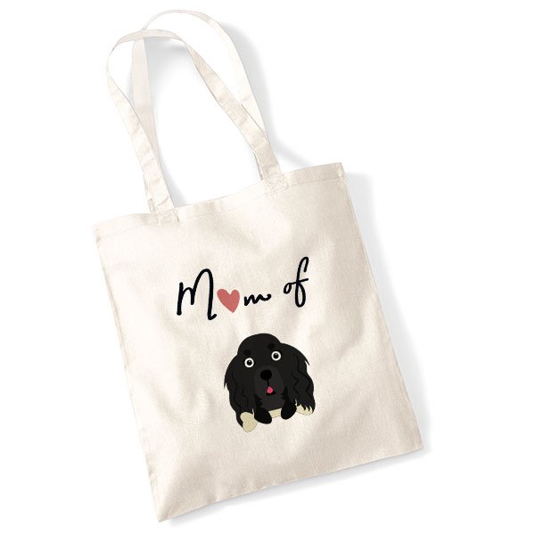 tote-bag-Mom-of-Cocker-anglais-noir