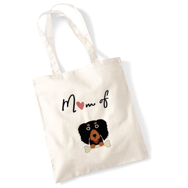 tote-bag-Mom-of-Teckel-noir-et-fauve-poil-long