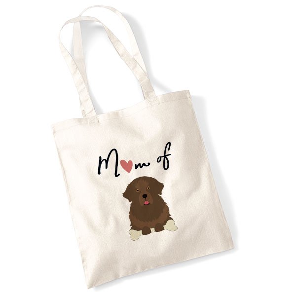 tote-bag-Mom-of-Terre-neuve-marron