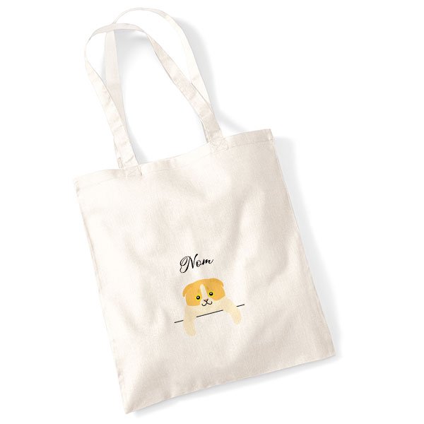 tote-bag-chat-européen-bicolore-blanc-et-jaune