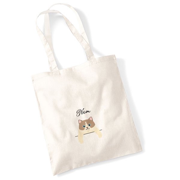 Tote Bag chat Noël