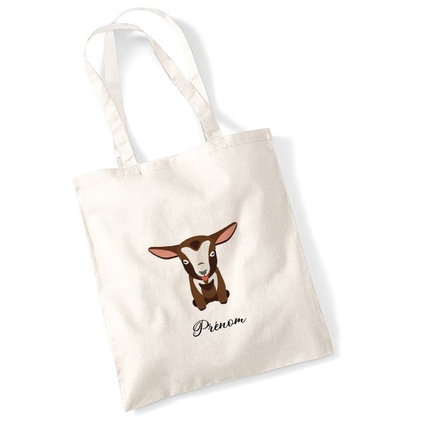 tote-bag-chèvre-brune-et-blanche