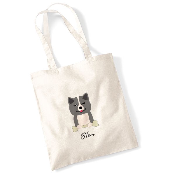 tote-bag-chien-akita-inu-bringe