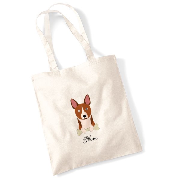 tote-bag-chien-basenji-bringé