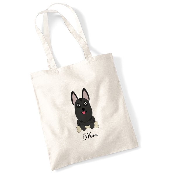 tote-bag-chien-berger-allemand-noir