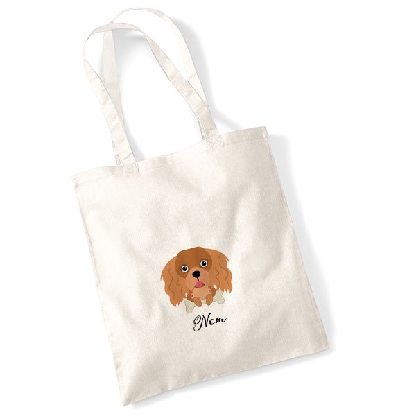 tote-bag-chien-cavalier-king-charles-ruby