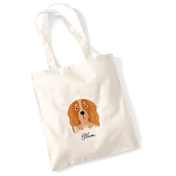 tote-bag-chien-cocker-anglais-golden