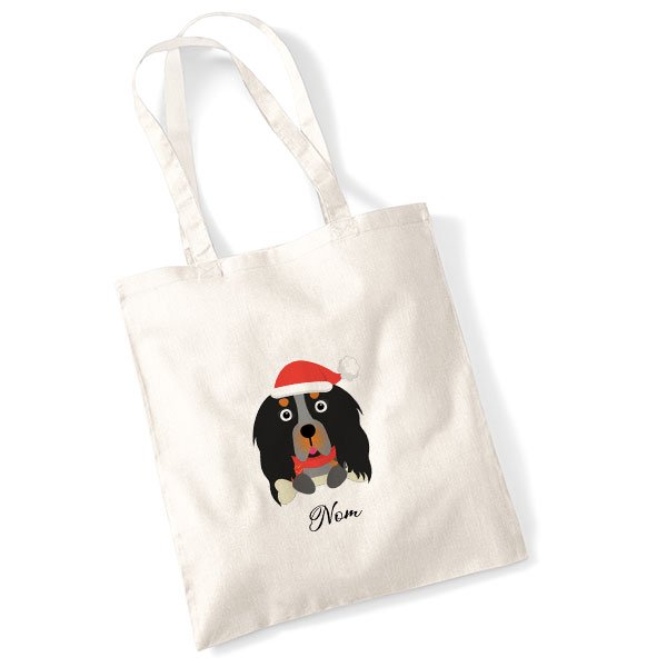 tote-bag-chien-noel-cocker-anglais-tricolore