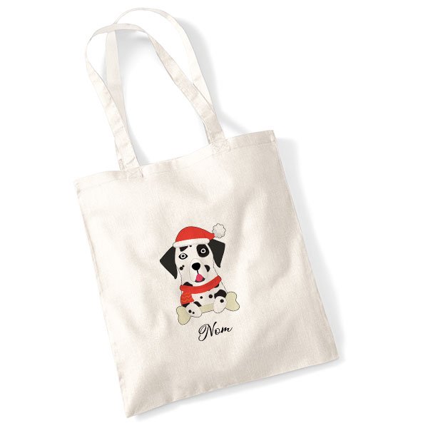 tote-bag-noel-chien-dalmatien