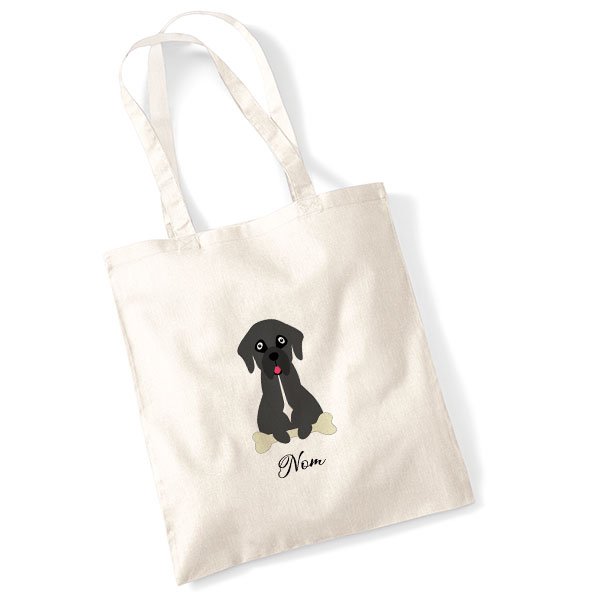 tote-bag-chien-dogue-allemand-noir