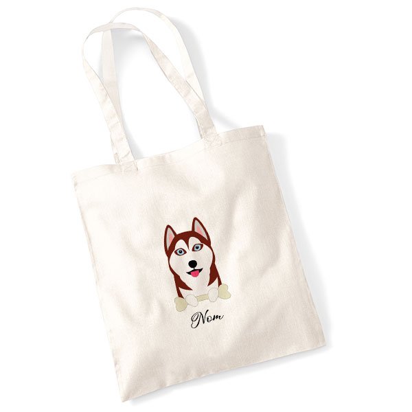 tote-bag-chien-husky-rouge-et-blanc