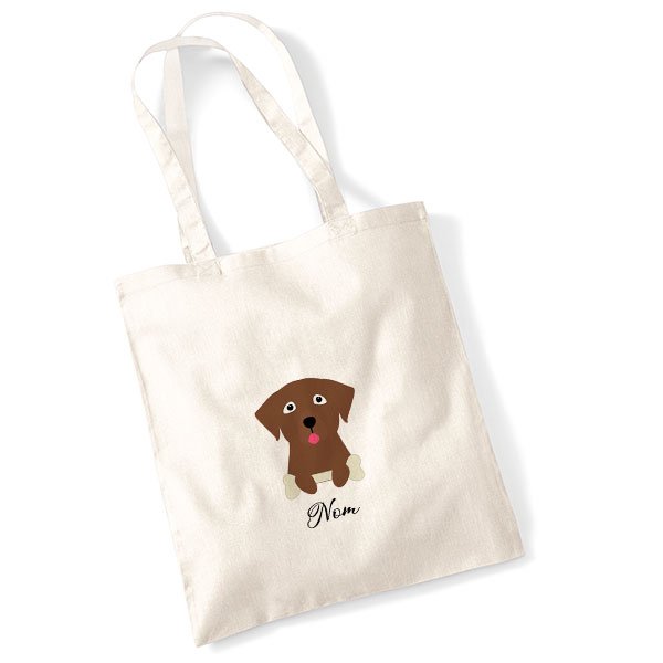 tote-bag-chien-labrador-chocolat