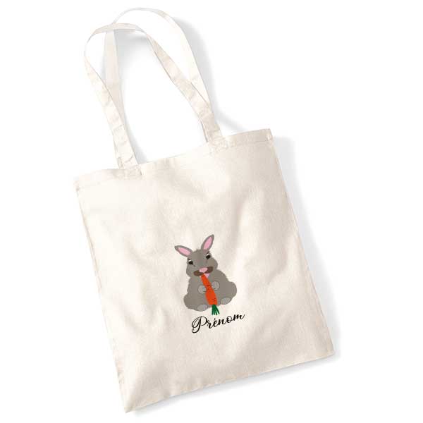 tote-bag-personnalise-lapin-angora-nain-gris
