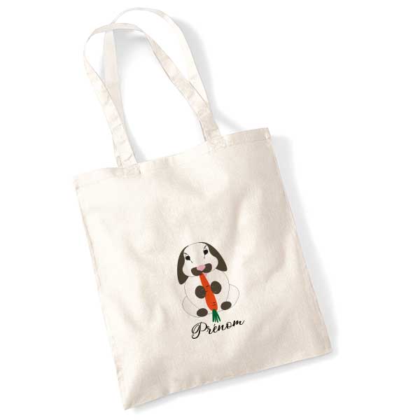 tote-bag-personnalise-lapin-belier-blanc-gris