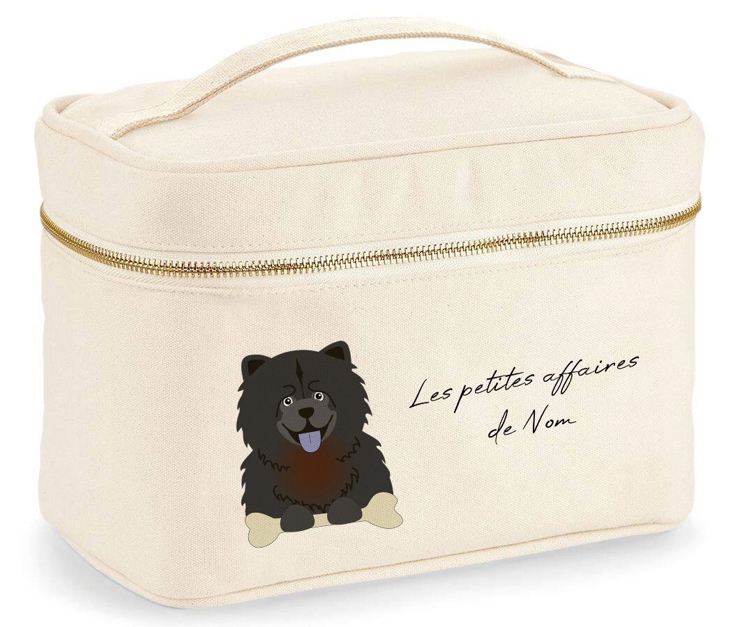trousse-VANITY-chien-Chow-Chow-noir