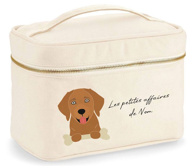 trousse-VANITY-chien-Labrador-doré