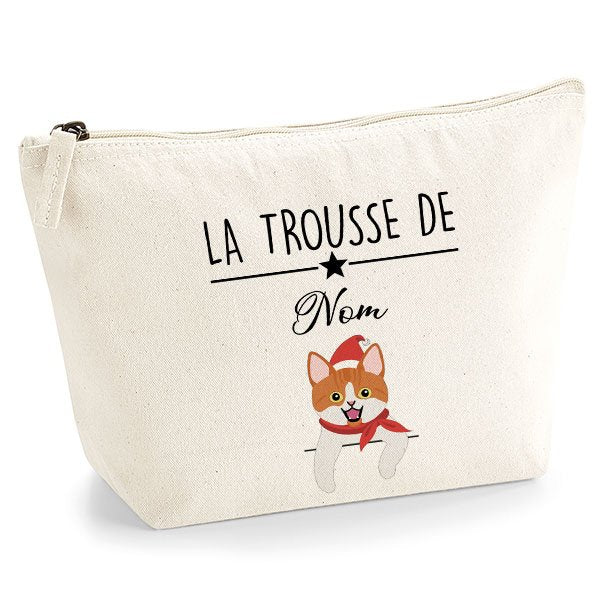 trousse-chat-noel-européen-bicolore-roux-et-blanc