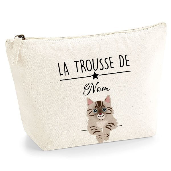 trousse chat europeen tigre marron