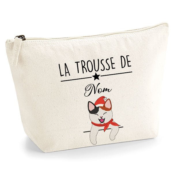 trousse-chat-noel-européen-tricolore-calicot