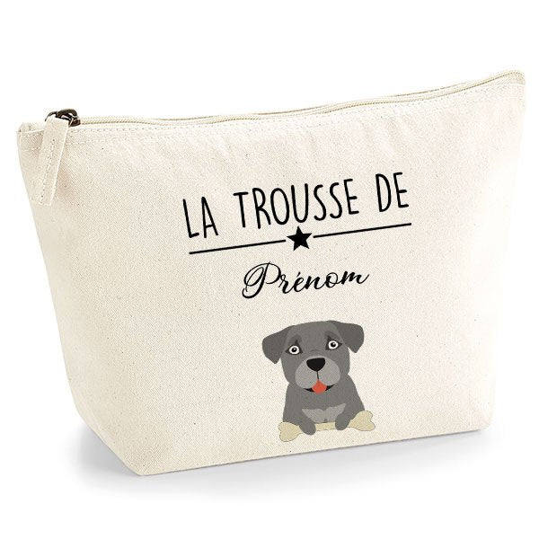 trousse-chien-Staffie-gris