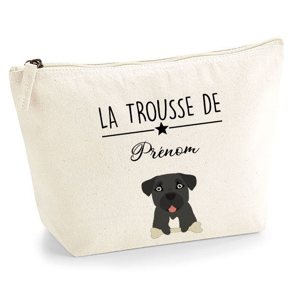 trousse-chien-Staffie-noir