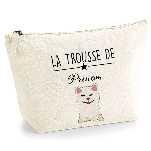 trousse-chien-akita-inu-blanc