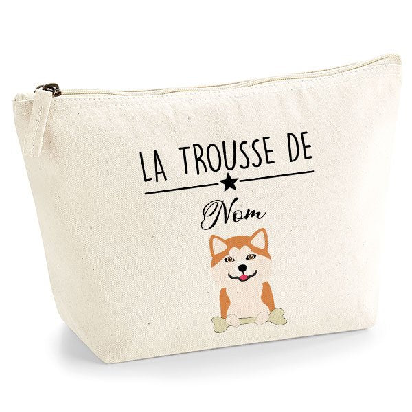 trousse-chien-akita-inu-roux
