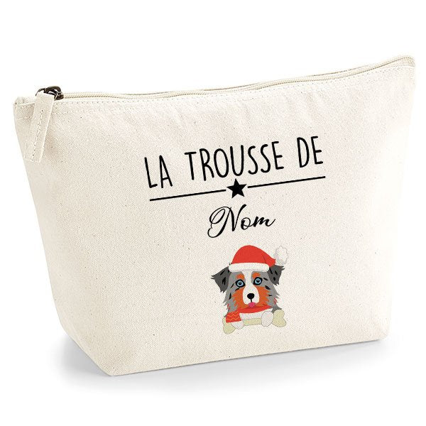 trousse-chien-noel-berger-australien-bleu-merle