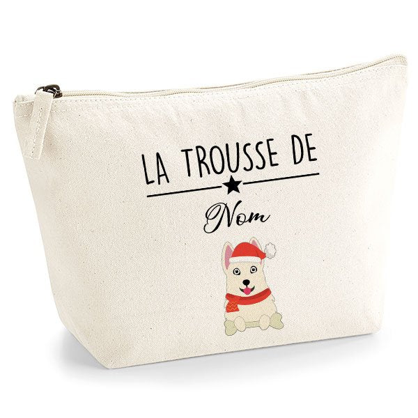 trousse-chien-noel-berger-blanc-suisse