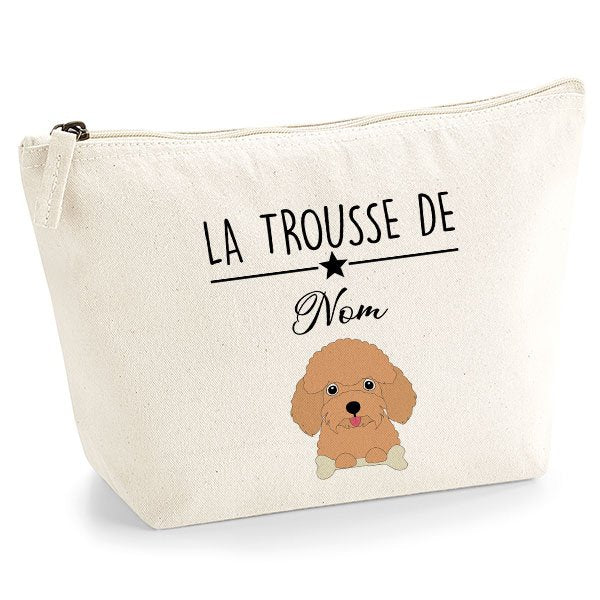 trousse-chien-caniche-abricot